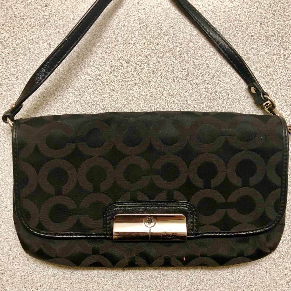 COPY - Small black coach bag